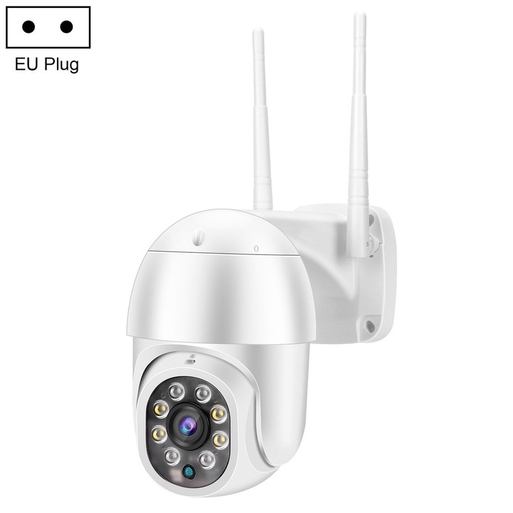 QX43-2 1080P 2.0MP Lens IP66 Waterproof PTZ Rotating WIFI Camera, Support Infrared Night Vision & Two-way Voice Intercom & Motio