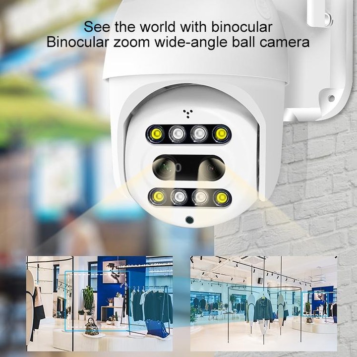 QX48 Pixels 1080P HD Wireless IP Camera, Support Motion Detection & Infrared Night Vision & TF Card(UK Plug)