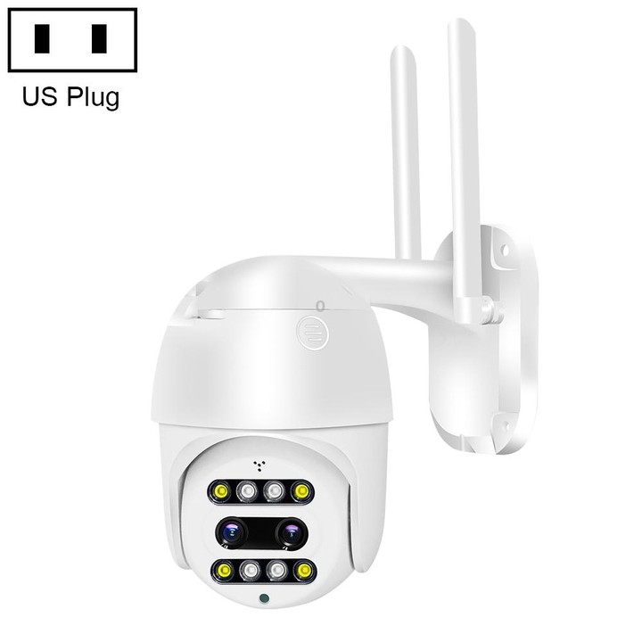 QX48 Pixels 1080P HD Wireless IP Camera, Support Motion Detection & Infrared Night Vision & TF Card(US Plug)