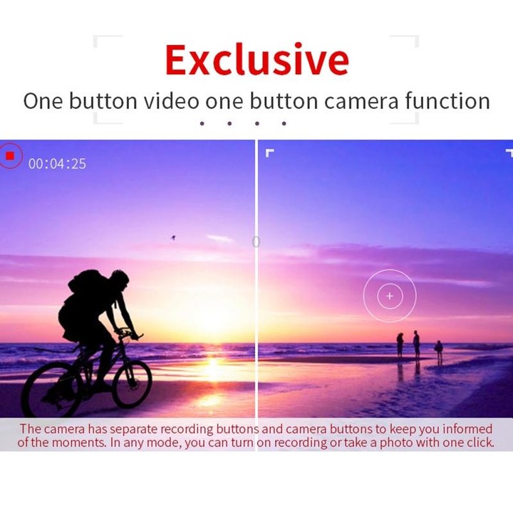 W18 1080P HD WiFi Smart Mini Security Camera, Support 155 Degrees Wide Angle & Motion Detection & Infrared Night Vision & TF Car