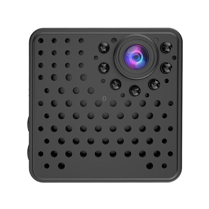 W18 1080P HD WiFi Smart Mini Security Camera, Support 155 Degrees Wide Angle & Motion Detection & Infrared Night Vision & TF Car