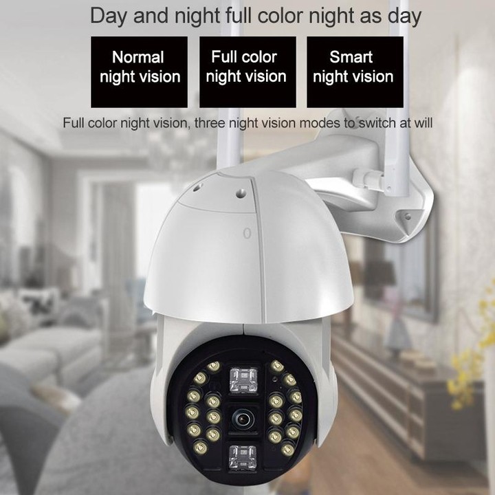 Q20 Outdoor Mobile Phone Remotely Rotate Wireless WiFi HD Camera, Support Three Modes of Night Vision & Motion Detection Video /