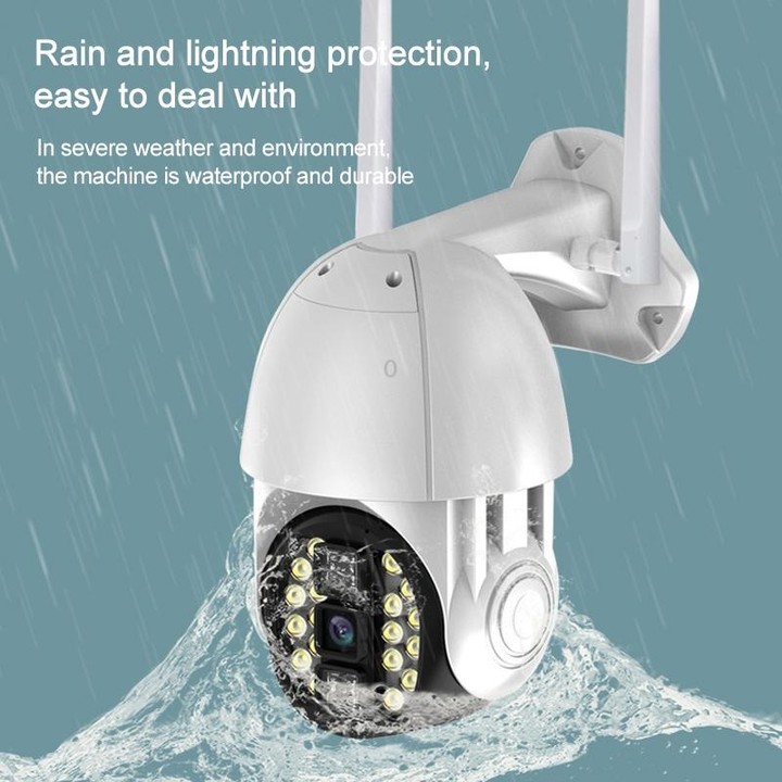 Q20 Outdoor Mobile Phone Remotely Rotate Wireless WiFi HD Camera, Support Three Modes of Night Vision & Motion Detection Video /