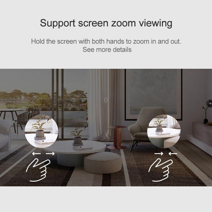 Q20 Outdoor Mobile Phone Remotely Rotate Wireless WiFi HD Camera, Support Three Modes of Night Vision & Motion Detection Video /