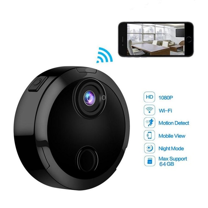 HDQ15 HD 1080P WIFI Mini Camera, with IR Night Vision & Remote Surveillance