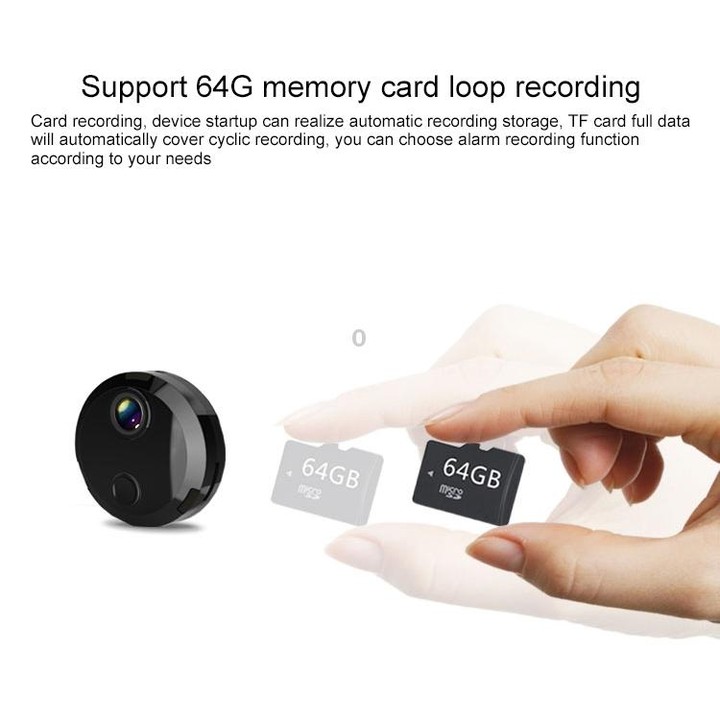 HDQ15 HD 1080P WIFI Mini Camera, with IR Night Vision & Remote Surveillance