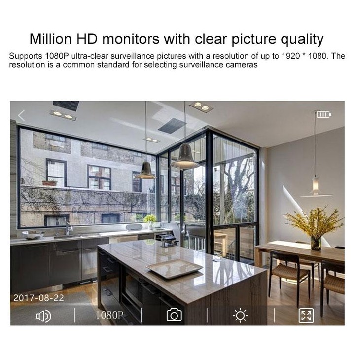 HDQ15 HD 1080P WIFI Mini Camera, with IR Night Vision & Remote Surveillance