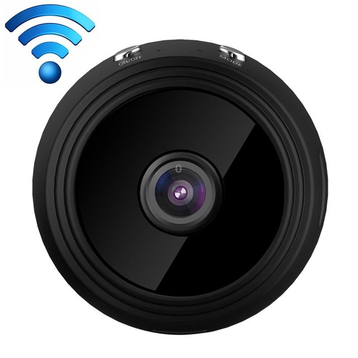 A9+ 1080P WiFi Remote Wireless Camera, Support Night Vision & Motion Detection & TF Card, Broadcom Bluetooth Solution(Black)