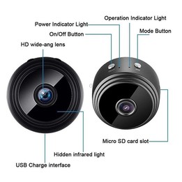 A9+ 1080P WiFi Remote Wireless Camera, Support Night Vision & Motion Detection & TF Card, Broadcom Bluetooth Solution(White)