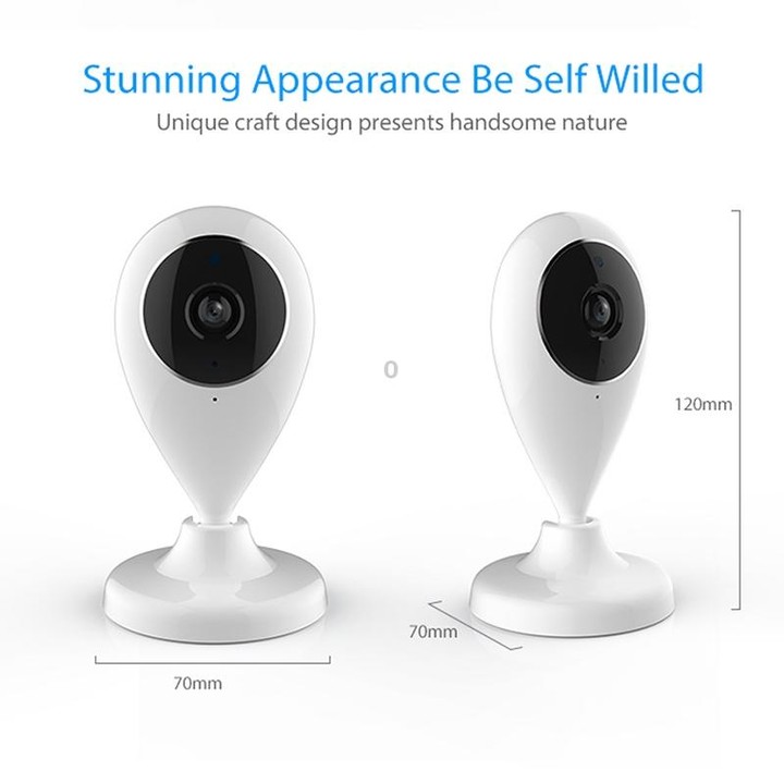 NEO NIP-55AI Indoor WiFi IP Camera, with IR Night Vision & Multi-angle Monitor & Mobile Phone Remote Control
