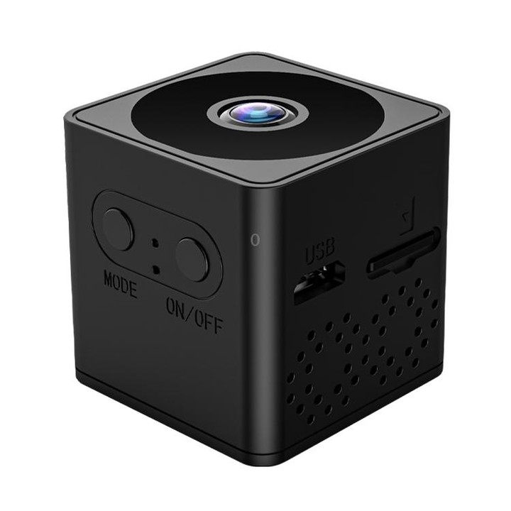 Q16 Mini WiFi Wireless Network Action Camera Wide-angle Recorder with Night Vision and Motion Detection (Black)