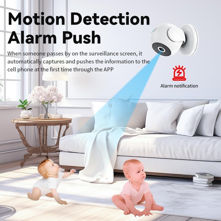 A5 Portable Mini 4K HD Camera Night Vision Home Security Micro Camcorder (White)