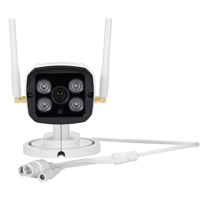 QG001 1/4 inch H.264 1.0 Megapixel HD WiFi IP Bullet Camera, Support Motion Detection & Audio & Alarm & TF Card