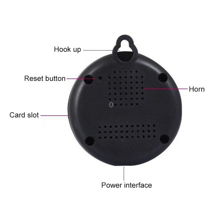 V380 1280X720P Resolution Surveillance Camera Wireless Network Camera HD Mobile Phone Remote Monitor Linked