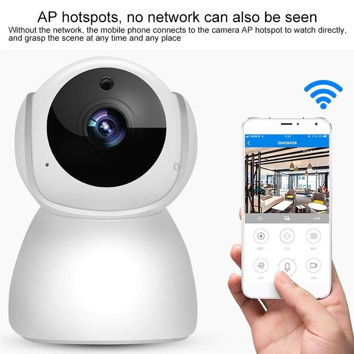 V380 1080P Wireless Camera HD Night Vision Smart Wifi Mobile Phone Remote Housekeeping Shop Monitor