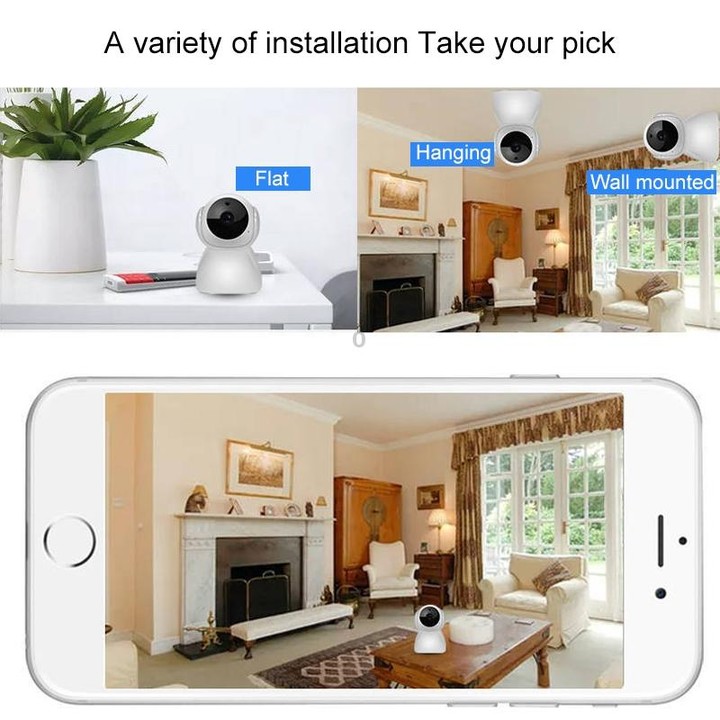 V380 1080P Wireless Camera HD Night Vision Smart Wifi Mobile Phone Remote Housekeeping Shop Monitor