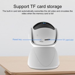 ZAS-5G01 1080P Home 5G WiFi Dual-band Panoramic Camera with 32GB TF Card, Support IR Night Vision & AP Hot Spot & Designated Ala
