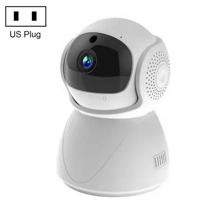 ZAS-5G01 1080P Home 5G WiFi Dual-band Panoramic Camera with 64GB TF Card, Support IR Night Vision & AP Hot Spot & Designated Ala