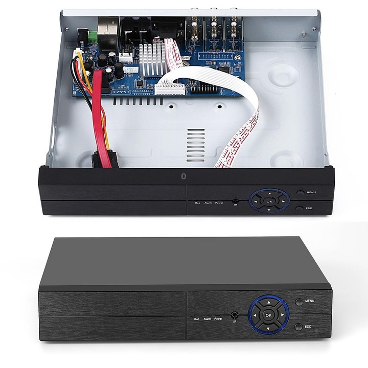 A8B3 / Kit 8CH 1080N Surveillance DVR System and 720P 1.0MP HD Weatherproof Bullet Camera, Support Infrared Night Vision & P2P &