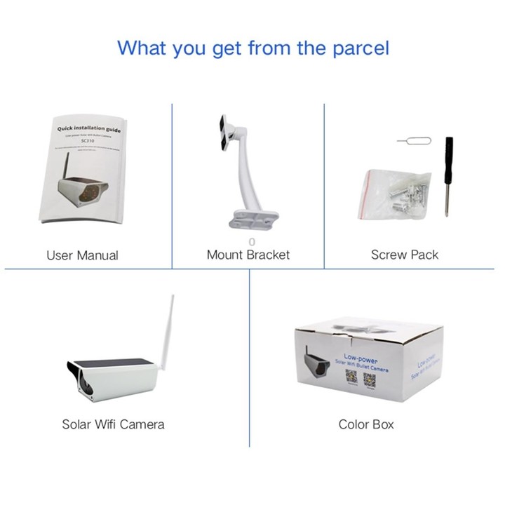 VESAFE VS-Y4 Maple Leaf Pattern 1080P HD Battery Solar WiFi IP Camera, Support PIR Motion Detection & Infrared Night Vision & TF