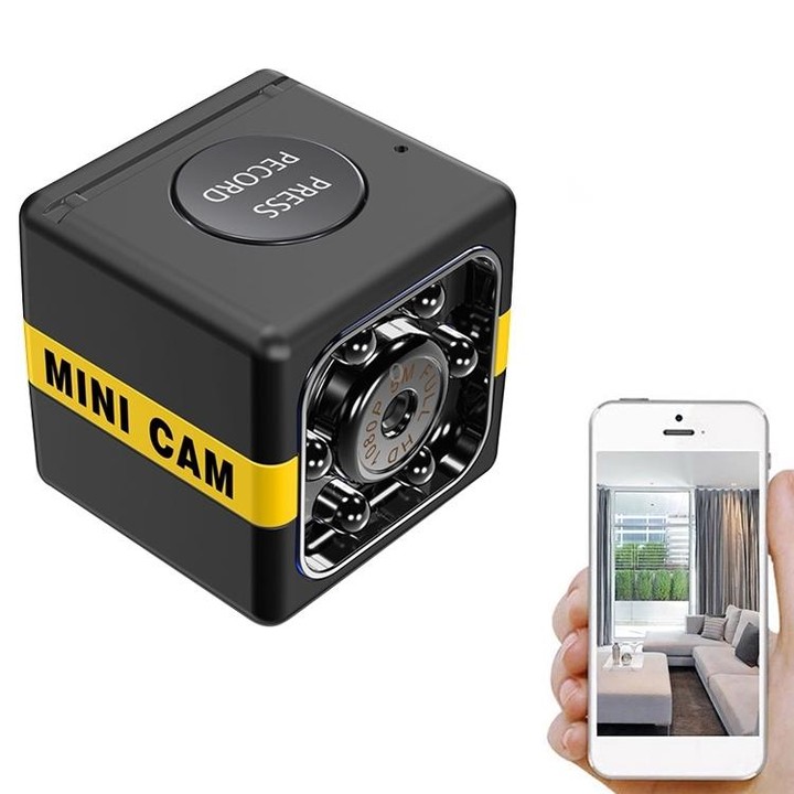FX01 1080P Outdoor Sport HD Aerial DV Camera(Black)
