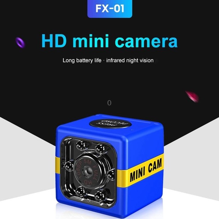 FX01 1080P Outdoor Sport HD Aerial DV Camera (Red)
