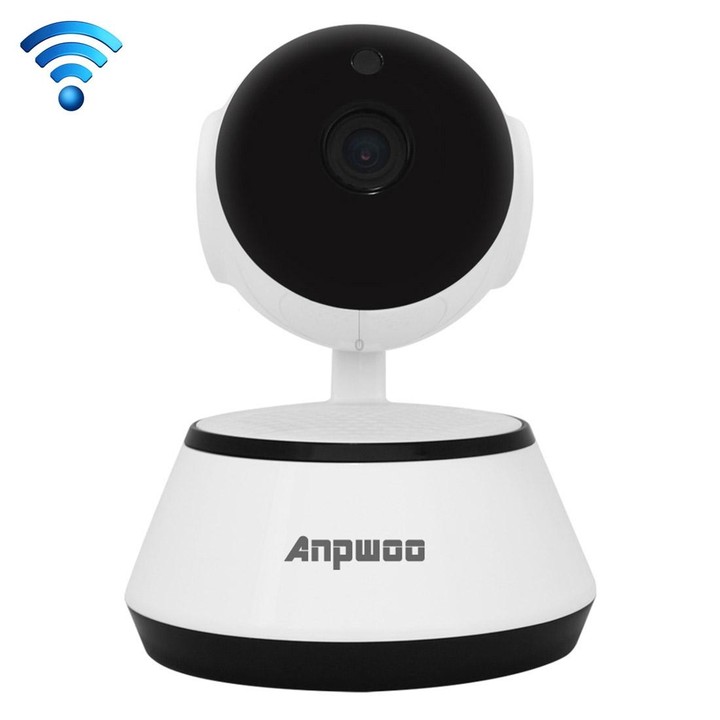 Anpwoo YT001 720P HD WiFi IP Camera with 6 PCS Infrared LEDs, Support Motion Detection & Night Vision & TF Card(Max 64GB)