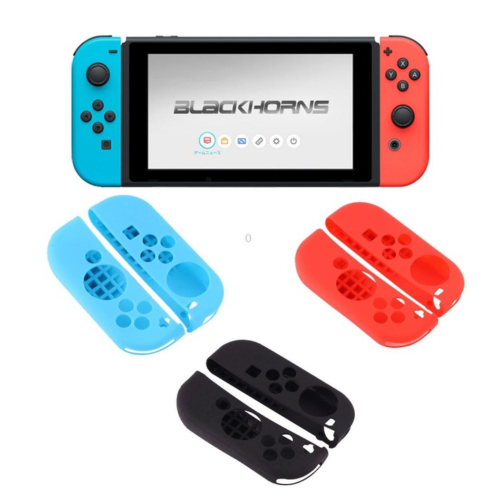 2 PCS For Nintendo Switch Game Button Silicone Protective Cover, Random Color Delivery