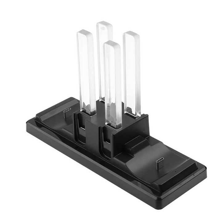 6 in 1 USB Charging Dock Station Stand / Controller Support Charger with LED Indication for Nintend Switch & Joy-Con & Pro Contr