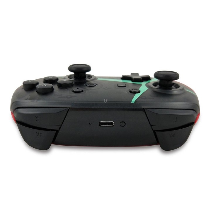 Wireless Game Pro Controller With Screenshot Vibration Function for Nintendo Switch(Red)