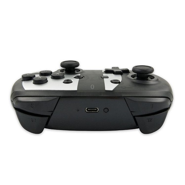 Wireless Game Pro Controller With Screenshot Vibration Function for Nintendo Switch(White)