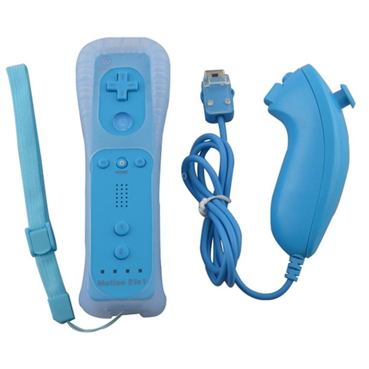 For Switch Wii Wireless GamePad Remote Controle(Blue)