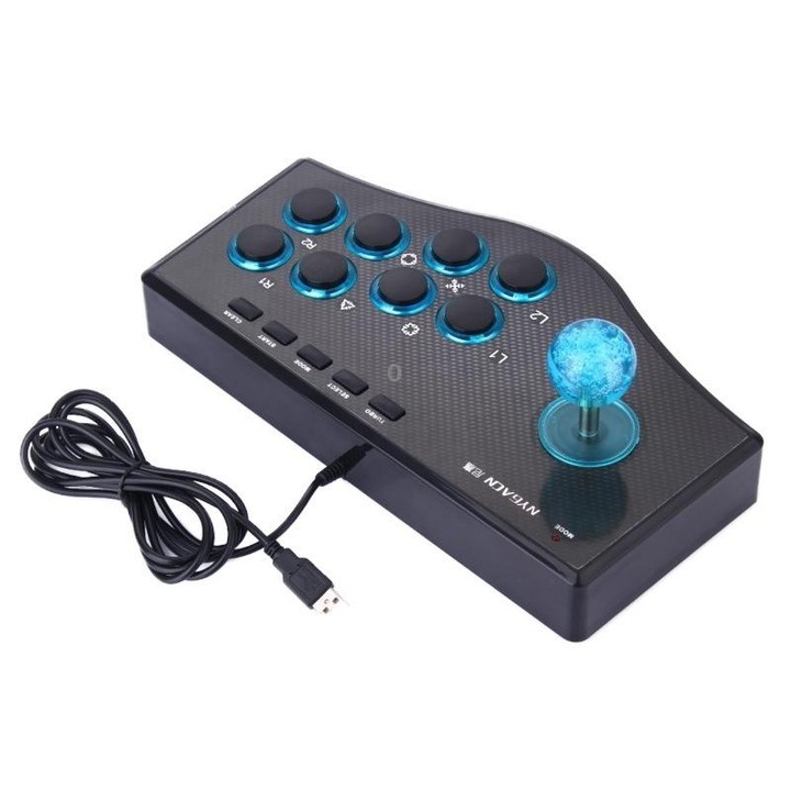 USB Gladiator Street Machine Game Handle Rocker Controller for PC / PS3 / TV Box