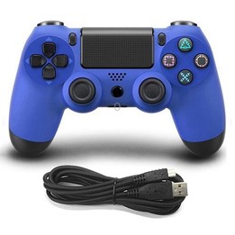 Wired Game Controller for Sony PS4(Blue)