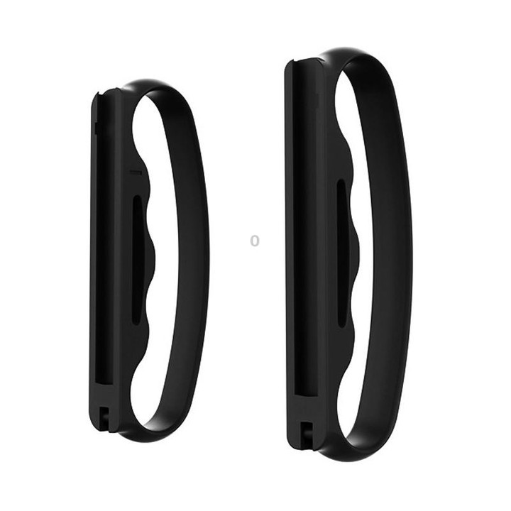 iPlay Small Handle Boxing Grip Gamepad Grip with Strap for Switch Joy-Con(Black)