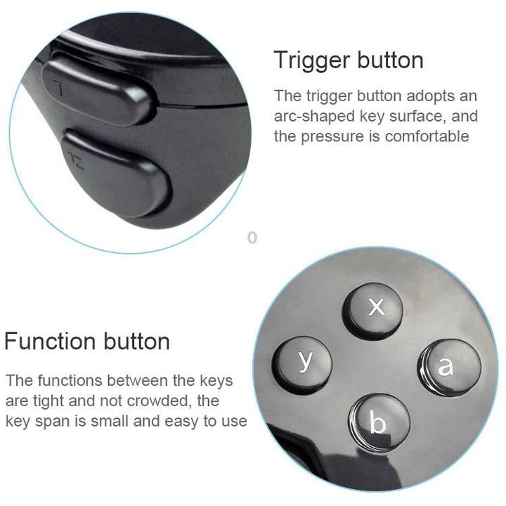 Classic Wired Game Controller Gaming Remote For Nintendo Wii(Black)