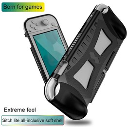 TPU Soft Protective Shell Drop Resistance for Nintendo Switch Lite(Pink)