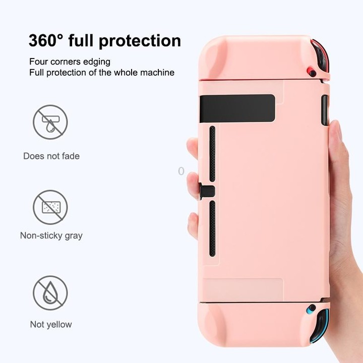 For Nintendo Switch Pure Color Shockproof TPU Case(Blue)