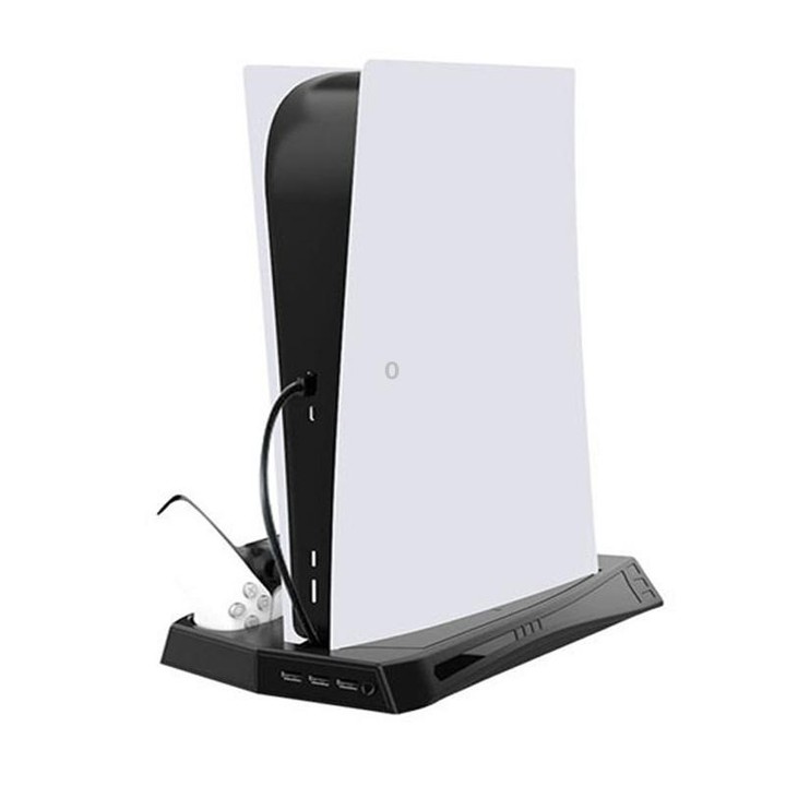 KJH P5-010 Vertical Charging Stand With Cooling Fan For PS5 De / UHD