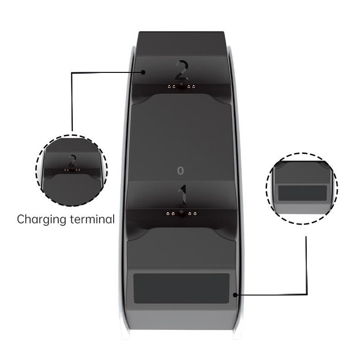 iPlay HBP-245 Game Controller Dual Seat Charger For PS5