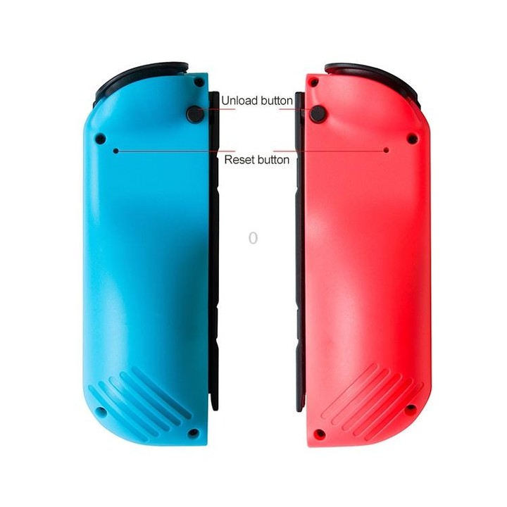 Left and Right Bluetooth Wireless Joypad Gamepad Game Controller for Switch(Blue + Red)