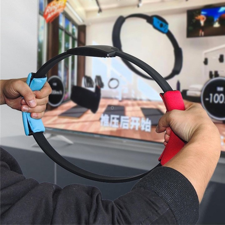 ipega HBS-179 For Switch Somatosensory Sports Games Yoga Fitness Ring + Leg Fixing Straps Set
