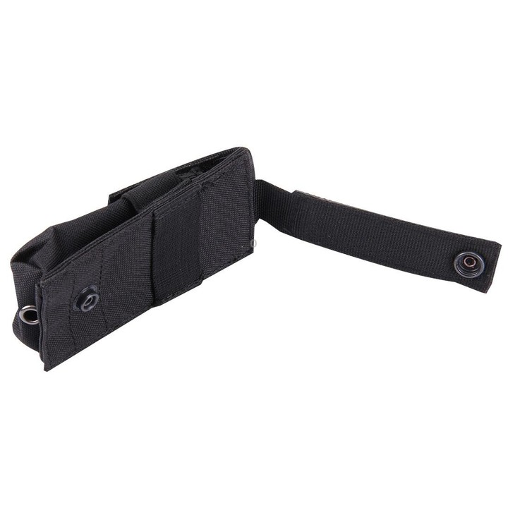 M5 Multifunctional Outdoor Sports Mini Portable Flashlight Protective Cover / Bag, Size: 15 x 4.7 x 2 cm(Black)