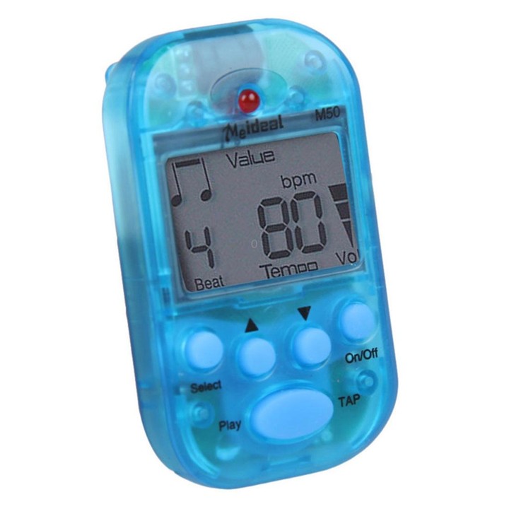 Mini Professional Electronic Piano Violin Clip High-quality Metronome Digital Tuner M50