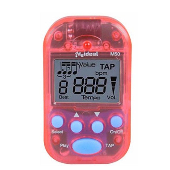 Mini Professional Electronic Piano Violin Clip High-quality Metronome Digital Tuner M50