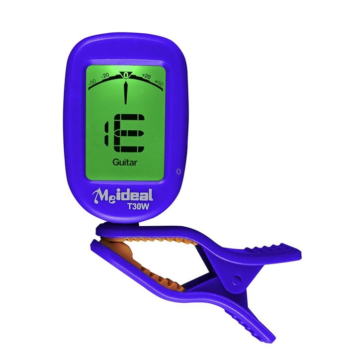 Guitar Tuner Clip on-Accurate Chromatic, Acoustic Guitar Bass Banjo Violin Ukulele Tuner