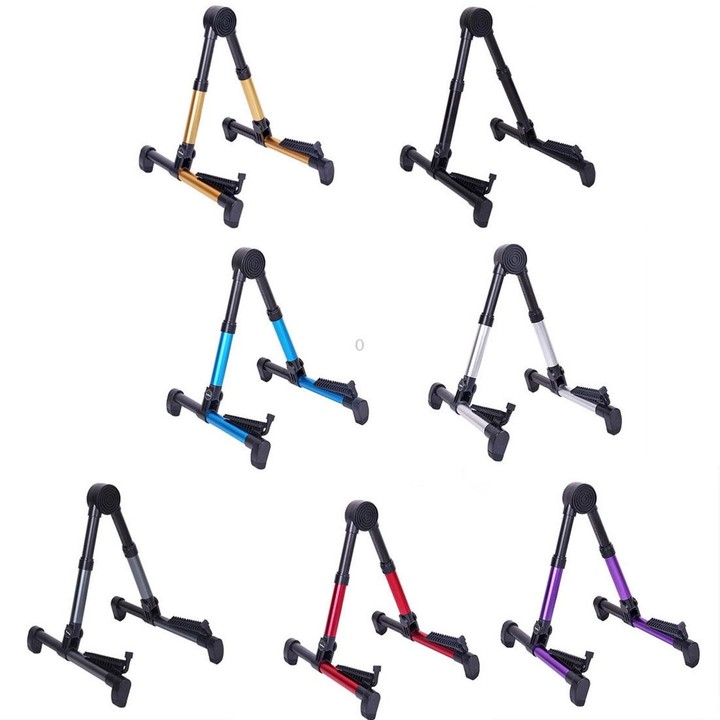 Simple Folding Vertical Guitar Violin Ukulele Bracket Musical Instrument Stand
