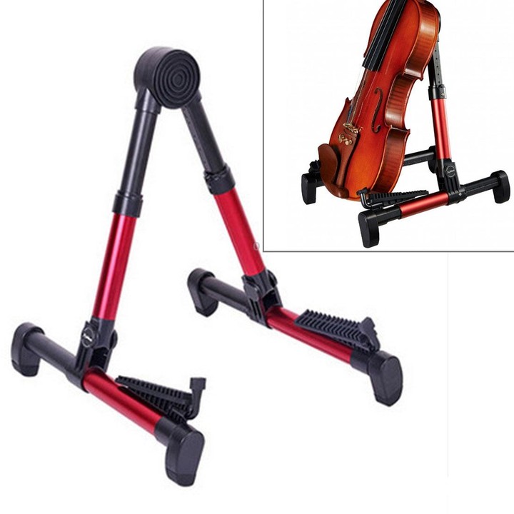Simple Folding Vertical Guitar Violin Ukulele Bracket Musical Instrument Stand