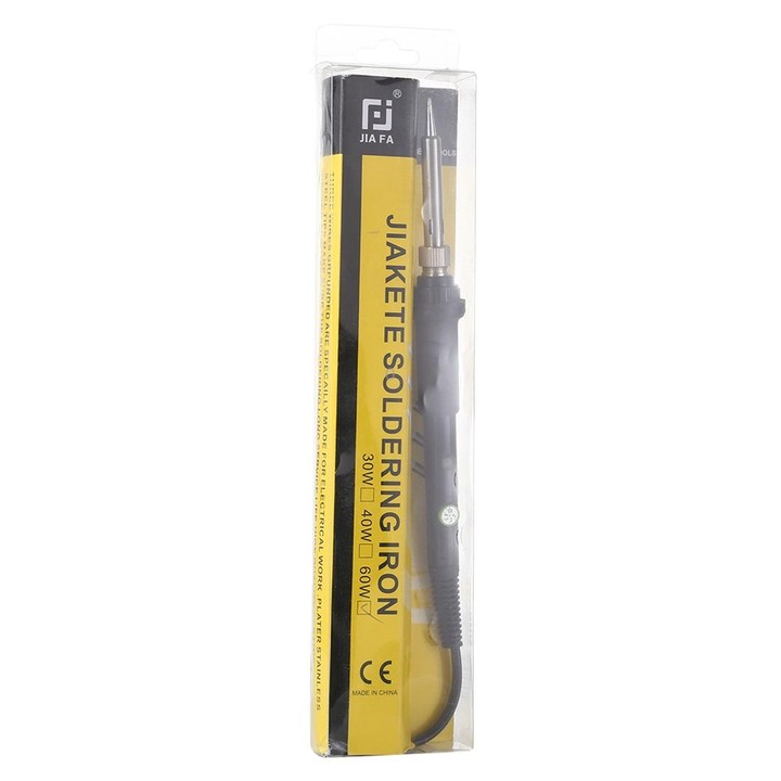 JIAFA JF-917 60W 110V Adjustable Temperature Hand-held Electric Soldering Iron, EU Plug