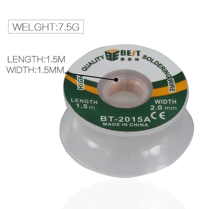 BST-2015A Desoldering Braid Solder Wire